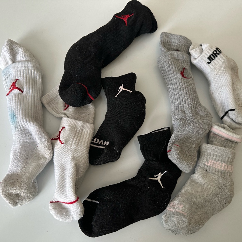Jordan kids Athletic Socks assortment - toddler size